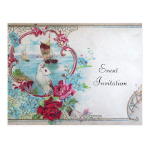 ROMANTICA Invitation postcard
