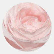 Romantica pink rose stickers