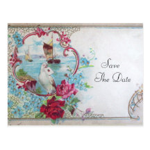 ROMANTICA SAVE THE DATE POSTCARD