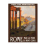 Rome at Dawn Par La Voie Travel Poster 1920 Post Cards