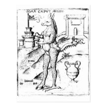 Rome, Capital of the World, 1596 Postcard