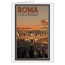 Rome - Colosseum and the Moon Cards