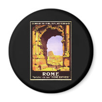 Rome Express Fridge Magnet