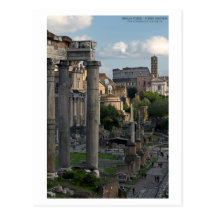Rome - Forum Colosseum View Post Cards