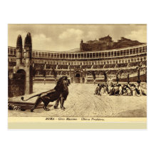 Rome, Games in the Circus Maximus Postcard