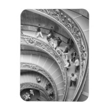 Rome Italy, Vatican Staircase 3 Flexible Magnets