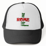 Rome Italy Veni Vidi Vici hats