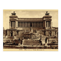 Rome, Monument of Vittorio Emanuelle II Post Card