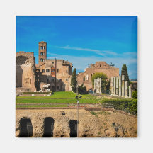 Rome ruins fridge magnet