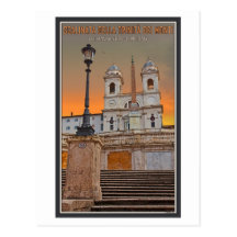 Rome - The Spanish Steps Post Cards
