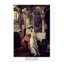 Romeo And Juliet By Francesco Hayez Postcards