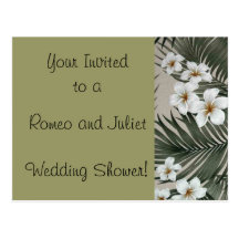 Romeo and Juliet , Wedding Invites Post Cards