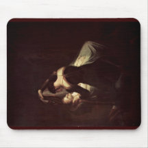 Romeo At Juliet'S Deathbed,  By Füssli Johann Hein Mousepad