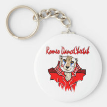 Romeo Dance Cheetah Keychain
