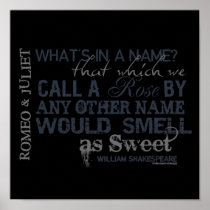Romeo & Juliet Name Quote