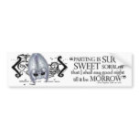 Romeo & Juliet Quote bumper stickers