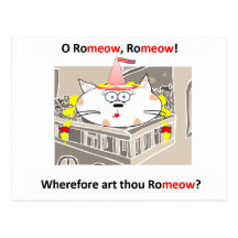 Romeow Post Card