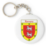 Romero Coat of Arms/Family Crest keychains