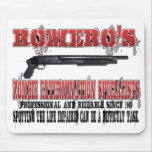 Romero's Zombie Extermination Specialists mousepads