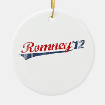 ROMNEY '12 LOGO.png Christmas Tree Ornament