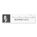 Romney 2012 bumper stickers