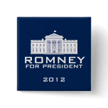 Romney 2012 button