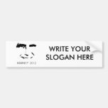 Romney 2012 FACE Bumper Stickers