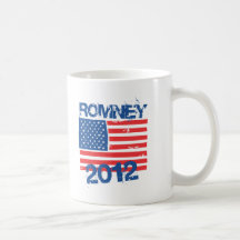 ROMNEY 2012 FLAG MUG