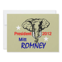 Romney 2012 Invitation