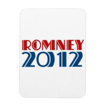 ROMNEY 2012 (Marquee) Vinyl Magnet
