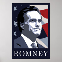 Romney 2012 poster