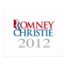 ROMNEY CHRISTIE 2012.png Postcard