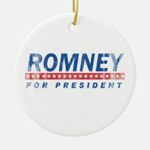ROMNEY FOR PRESIDENT (Blue).png Ornament