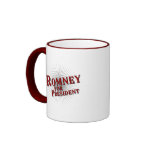 ROMNEY FOR PRESIDENT (Burst) Coffee Mugs