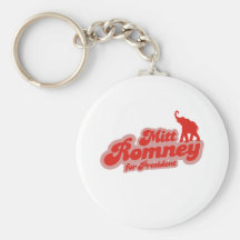 ROMNEY FOR PRESIDENT GOP KEY CHAIN