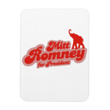 ROMNEY FOR PRESIDENT GOP VINYL MAGNET