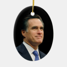 Romney Front - Ryan Back Christmas Ornaments