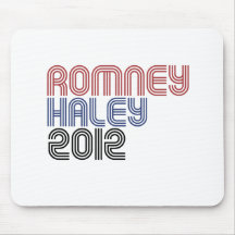 ROMNEY HALEY VP DISCO.png Mouse Pad