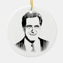 Romney Head 2.png Christmas Tree Ornaments