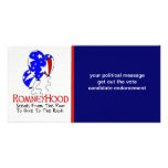 Romney Hood Photo Card