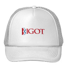 Romney is a Bigot -.png Mesh Hat