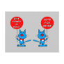 Romney is nuts vote for Obama Post Cards