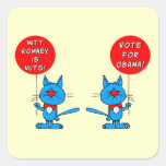 Romney is nuts vote for Obama Stickers