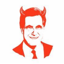Romney is the Devil Photo Cutouts