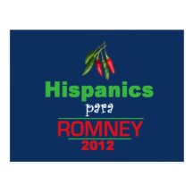 Romney Latinos Postcard
