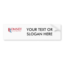 Romney - Less Jobs, More Wars Bumper Sticker