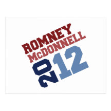 ROMNEY MCDONNELL VP TILT.png Post Cards