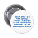 Romney Money Pinback Button