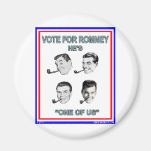 Romney One Of Us 4 Fridge Magnets