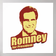 ROMNEY Propaganda Print